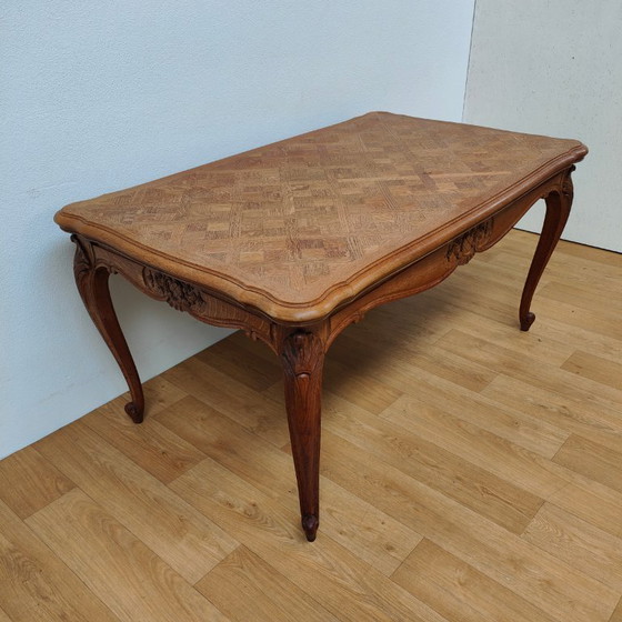 Image 1 of Vintage Country Dining Table Dining Room Table Extendable Table
