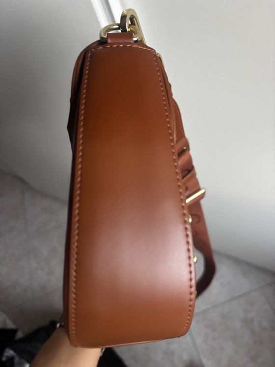 Bruine crossbody tas Gio Cellini – Crossbody tassen, Textile, Skai (photo 13 of 15)