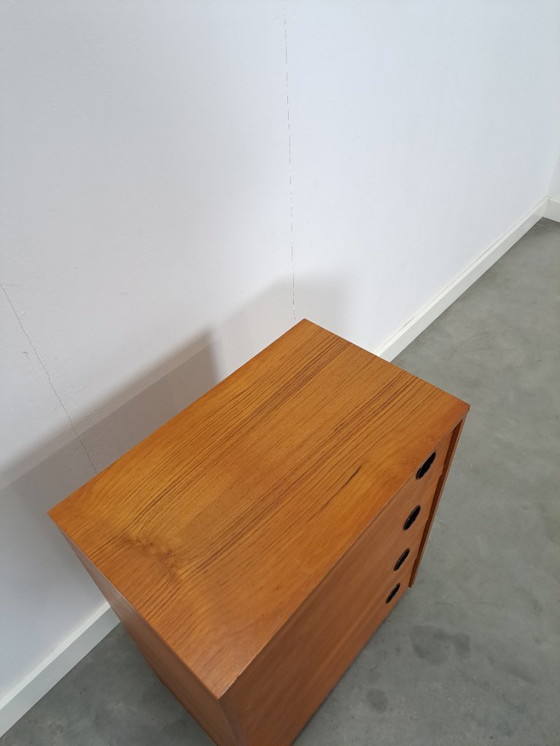 Image 1 of Scarpiera con maniglie rotonde nere, n. 1 vintage