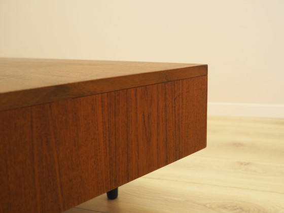Image 1 of Buffet bas en teck, design danois, années 1960, fabriqué au Danemark