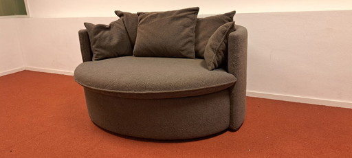 Ovaal design bankje Goossens | Fauteuil Bonbon | Cruquius