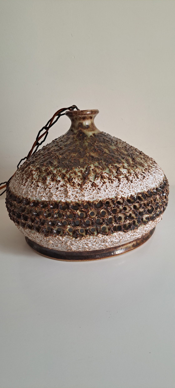 Image 1 of Vintage Brutalist hanglamp uit Sejer Factory, jaren 60
