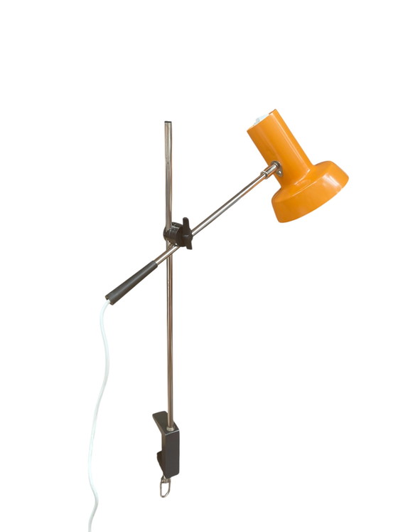 Image 1 of 2 lampes de chevet/lampes en forme de canne à pêche, années 1970