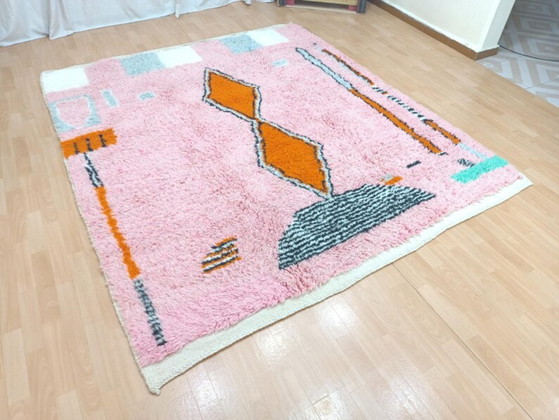 Autentico tappeto berbero marocchino tessuto a mano, 200 cm x 300 cm – Tappeti, Cotton (photo 2 of 9)