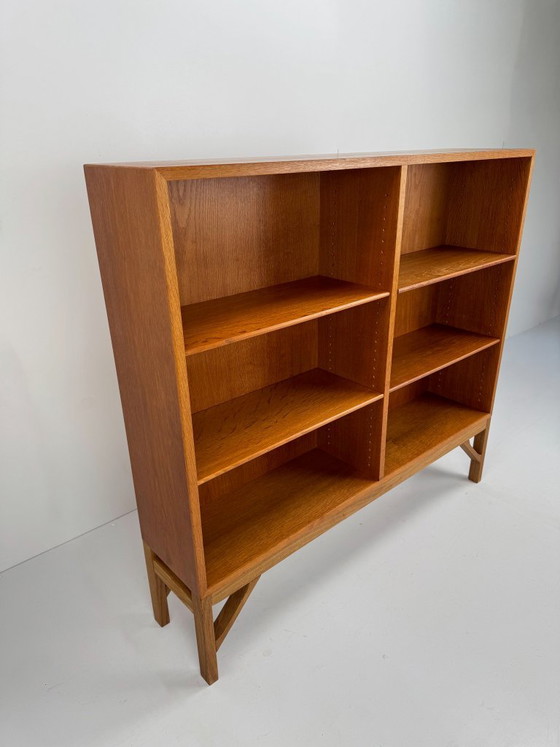 Bibliothèque A152 en Chêne, Børge Mogensen, Danemark, c. 1960s-1970s, FDB Møbler, Bois, Marron (photo 3 sur 11)