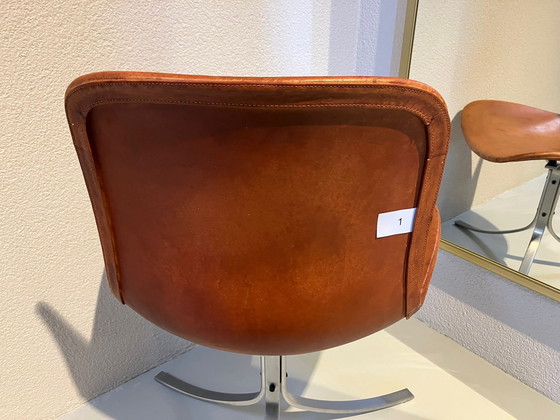 Image 1 of Sedie vintage PK9 PK 9 Poul Kjærholm Kjaerholm di EKC 8 pezzi