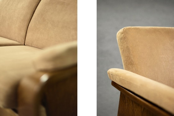 Image 1 of Mid-Century Norwegian Modern Pegasus 2-Seater Sofa with Low Back from Ekornes, 2000s