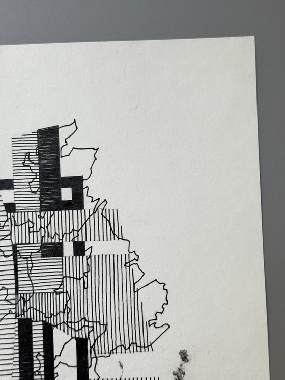 Image 1 of Eugène Eechaut (1928-2019) - inkttweeluik, 1970-1980