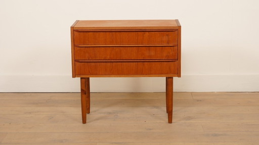 Commode vintage | 3 tiroirs | Table de chevet
