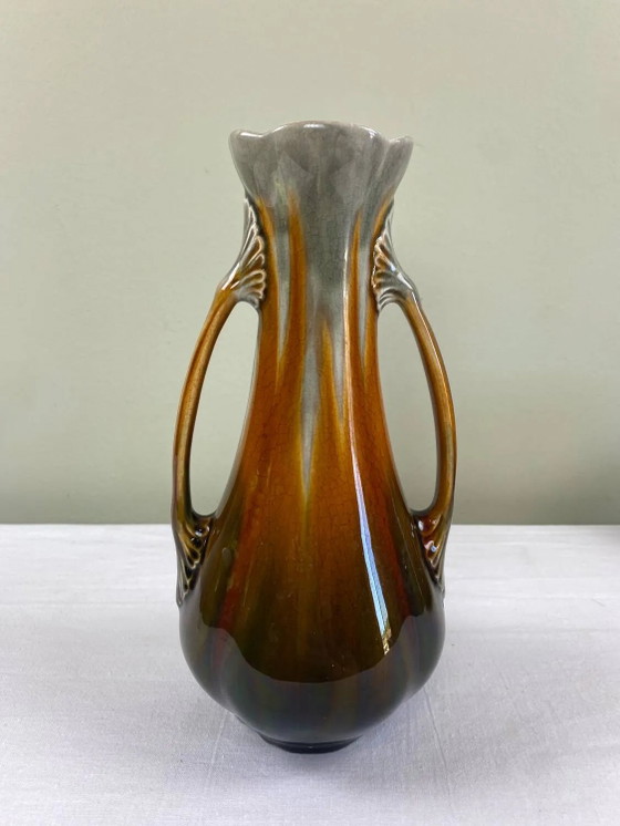 Art Nouveau vase – Ceramic (photo 3 of 8)