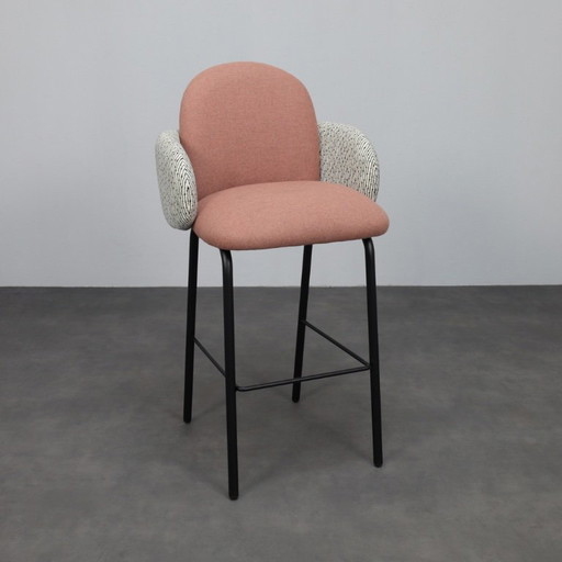 Sgabello da bar Dost Bar Tube di Rianne Koens per Puik Design