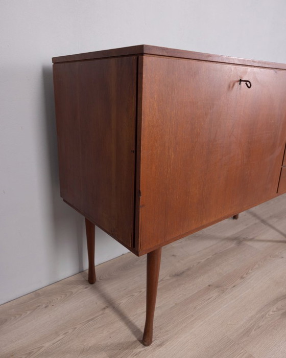 Image 1 of VINTAGE 1960s TEAK WOOD SIDEBOARD, ITALIAN DESIGN