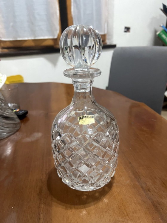 Image 1 of 2 crystal decanters