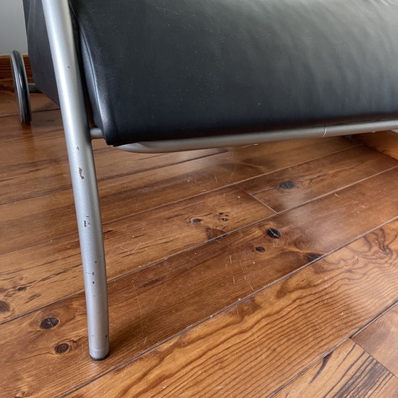 Fauteuil Cor Zyklus de Peter Maly – Leather, Metal (photo 7 of 8)