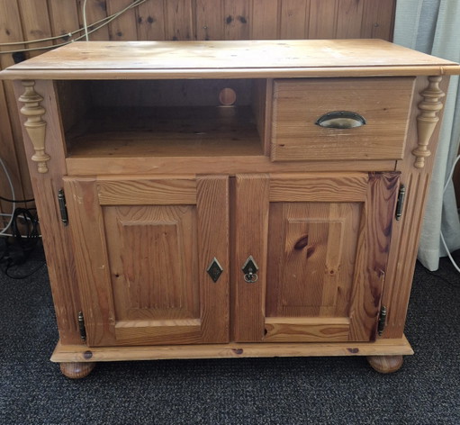 Mooi grenen tv meubel 80x44x70 cm 