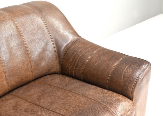 Image 1 of Canapé deux places De Sede DS44 en cuir de buffle - Suisse, années 1970