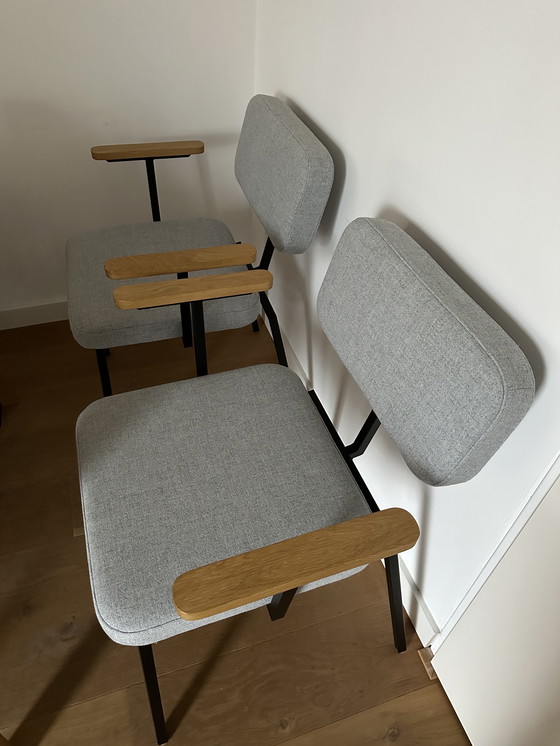 Image 1 of 2 chaises Studio Henk Ode avec accoudoirs