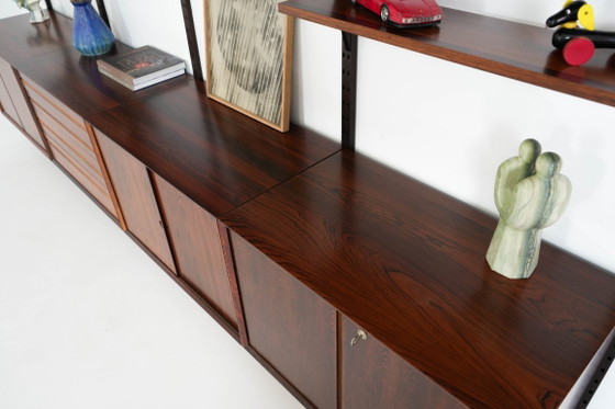 Modulaire stellingen van palissanderfineer van Poul Cadovius, Denemarken, jaren 70. – Wandkast, Mdf (photo 22 of 27)