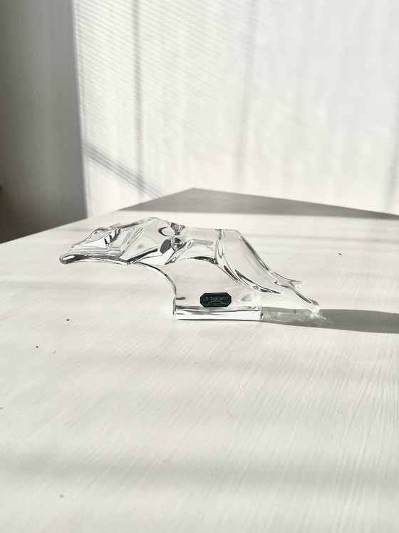 Image 1 of Fermacarte JG Durand in cristallo al piombo francese.