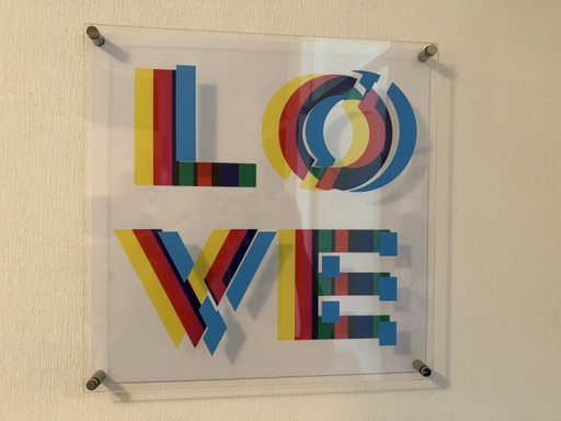 Decorazione da parete Ikea con effetto 3D LOVE