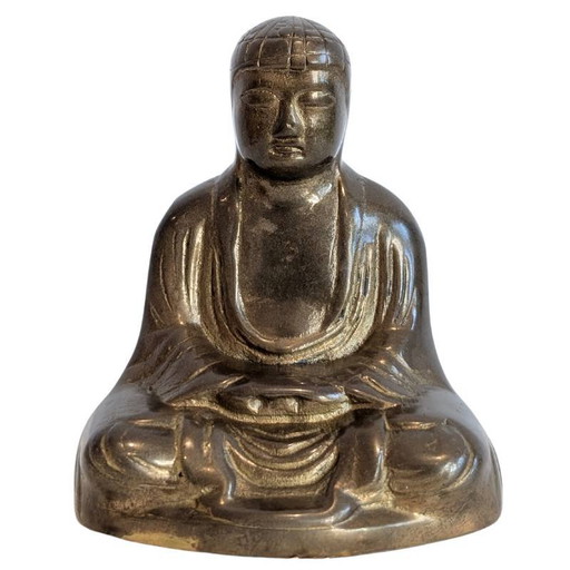 Japanse Bronzen Meditatie Boeddha (Dhyana Mudra) – Kavel 136