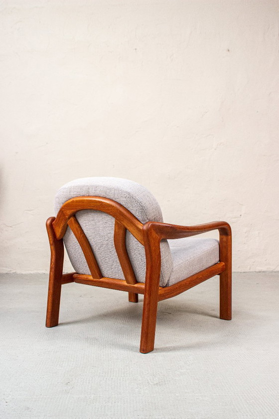 2 poltrone vintage in teak, stile danese anni '60. – Komfort, Textile (photo 12 of 18)
