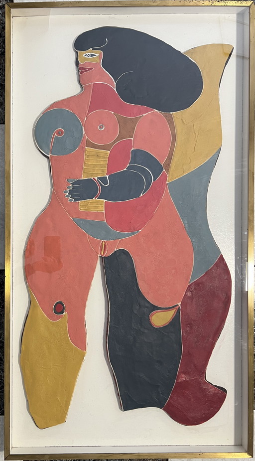 Richard Lindner, Busenengel 1970, Galerie Multiple Eat Art