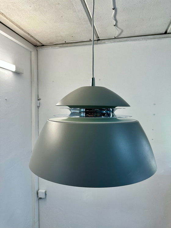 2 Design Belid Avalon Ceiling lights T1301 Mid Century Space Age, Metal, Grey (photo 8 of 14)