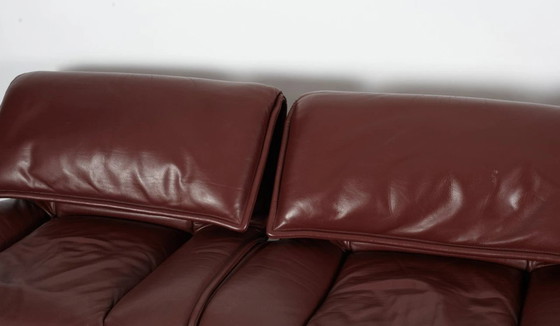 Image 1 of Cassina "Veranda" 3-seater leather sofa