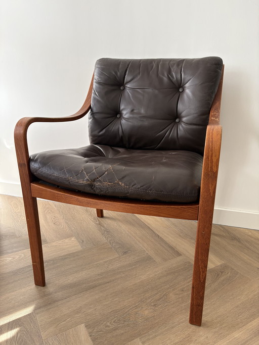Vintage Fredrik Kayser Modelo 108 Fauteuil - Vatne