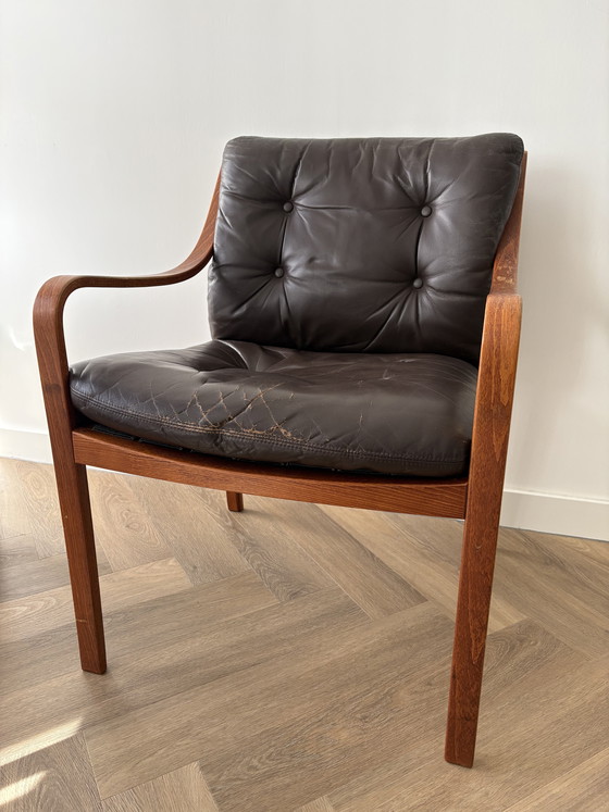 Image 1 of Fauteuil vintage Fredrik Kayser modèle 108 – Vatne