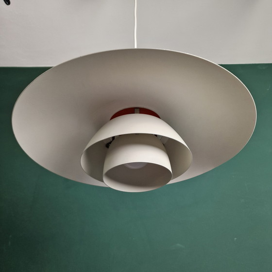 Image 1 of Vintage Louis Poulsen PH 3/4 Pendant Lamp - White - Ø 40 cm - Design Poul Henningsen - Denmark