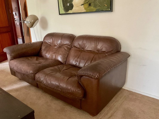 Image 1 of Vintage “James Bond” De Sede 101 tweezits bank 