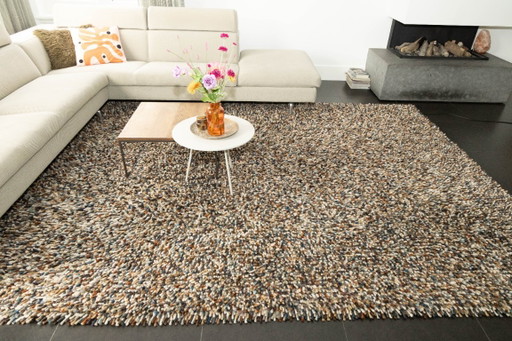 Brink and Campman high-pile rug made of pure virgin wool