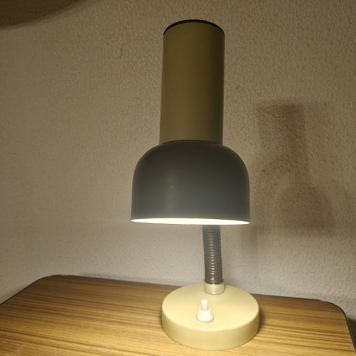 Vintage-Schreibtischlampe aus den 1970er Jahren mit flexiblem Schwanenhals