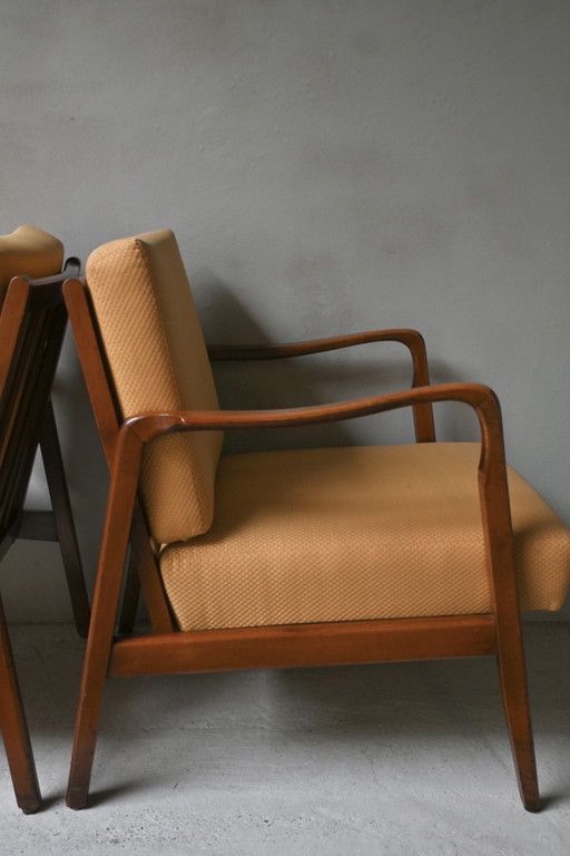 Conjunto de dos sillones escandinavos vintage