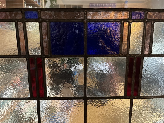 Image 1 of Glas in lood raam