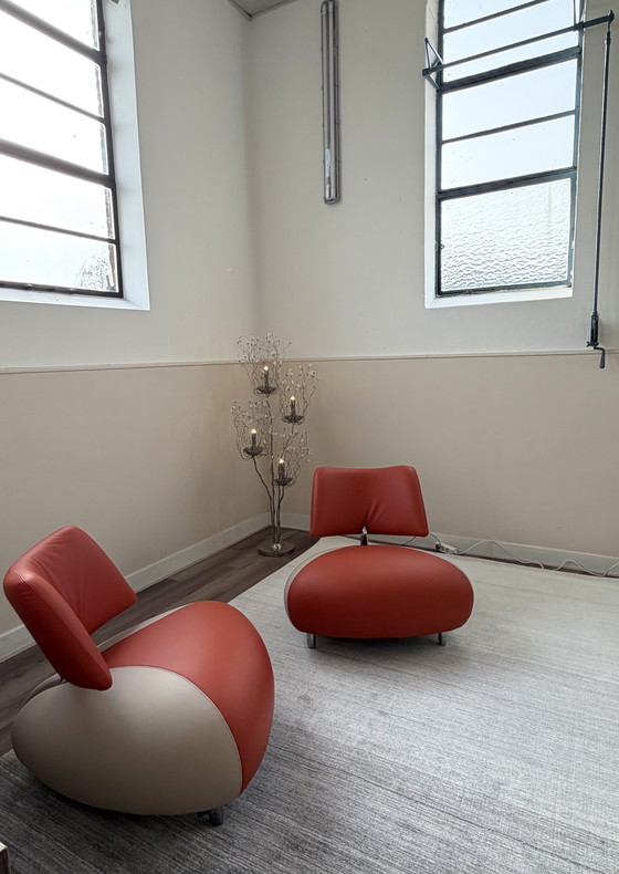 Image 1 of 2 Leolux Pallone fauteuils Senso leer