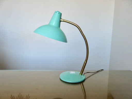 "Cocotte" lamp, lichtgroen, Frankrijk, jaren 1950-1960