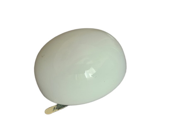 Vintage Polish Plafon, 1970s – Ceiling lights, Glass, Metal (photo 4 of 6)