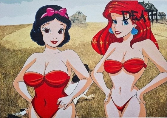 Image 1 of Death Nyc - Blancanieves y Arielle - Edición limitada con certificado