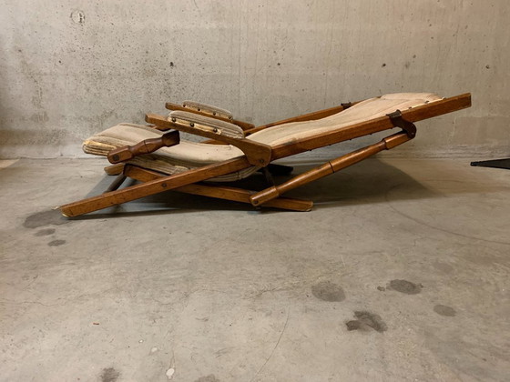 Image 1 of Sedia pieghevole militare inglese / sedia da campagna