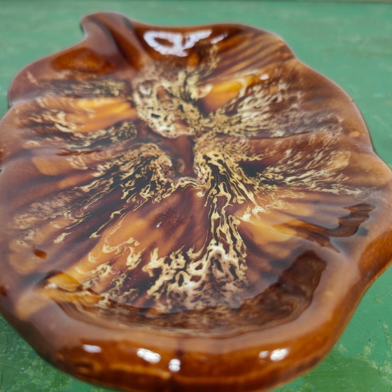 Image 1 of Vintage Fat lava schaaltje serveerschaaltje West Germany keramiek 