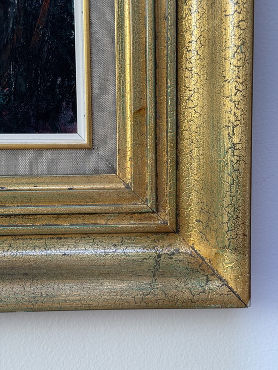 Image 1 of Sylvain Beerens (1917) - Paysage rouge