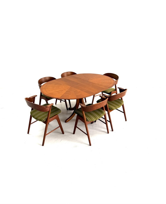 Vintage Extendable Dining Table, Casala ‘80 – Wood, Metal (photo 10 of 15)