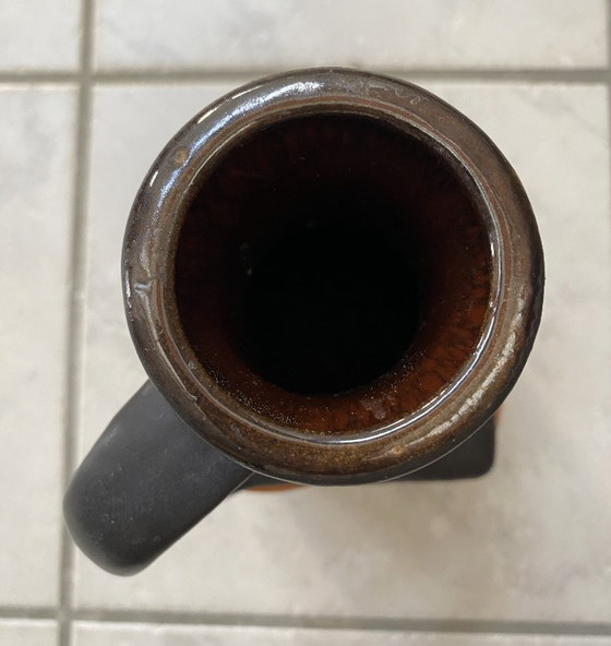 Image 1 of Jarrón marrón y naranja de Carstens modelo 7444-25 West Germany Pottery