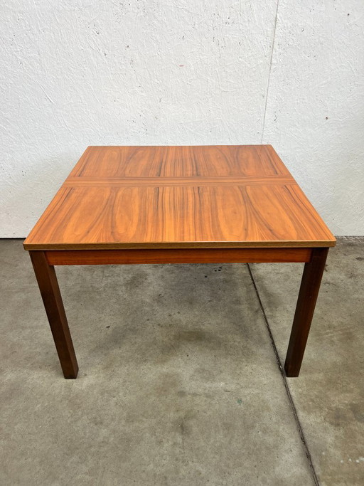 Tavolino da caffè/tavolino laterale vintage danese, in teak, anni '70