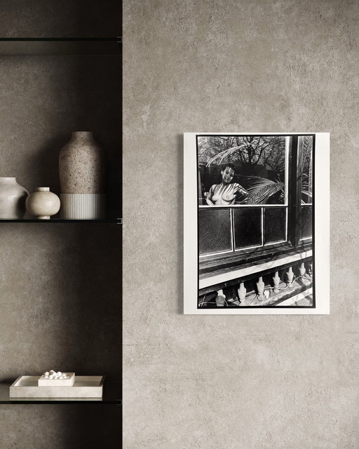 Michel Pinel ( 1949 ) Grande photographie 50cm x 40cm / les seins de Myriam / 1985