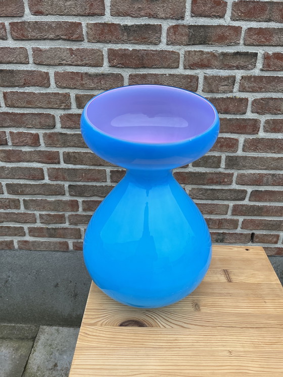 Image 1 of Vintage large space age Murano vase