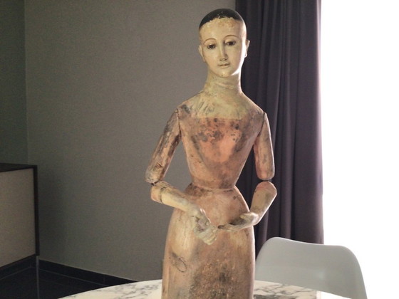 Image 1 of Statue antique de santos napolitain